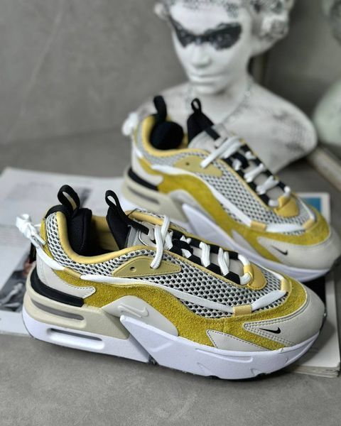Nike AIir max Furyosa жовто-біло-чорні FQ8933-001 фото