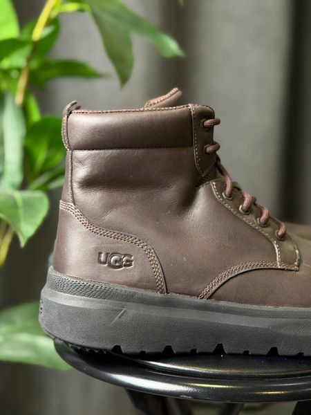 UGG Masculina Burleigh Marrom 1151791 темно коричневі фото