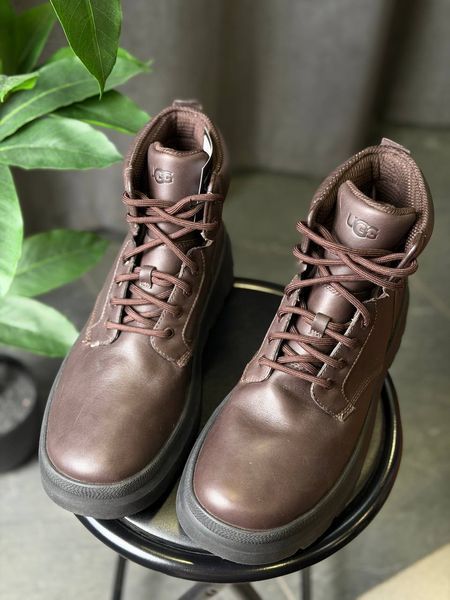 UGG Masculina Burleigh Marrom 1151791 темно коричневі фото