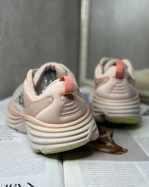 Hoka Wmns Bondi 8 Wide 'Cream Vanilla' 1127954 CMV фото