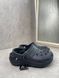 Crocs classic fur-lined clogs in black 203814 фото 1