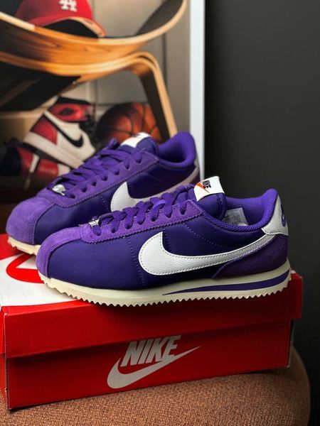 Nike Cortez Purple/Footwear White DZ2795-500 фото