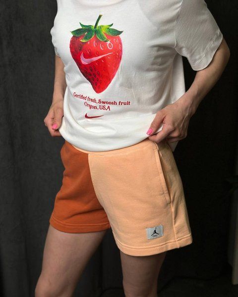Шорти Air Jordan Fleece Shorts Peach DX0391-812 фото