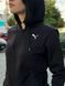 Puma Classics Hooded Fl костюм чорний 622637-01 фото 2