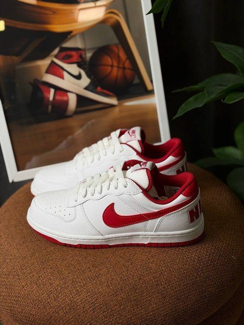Nike Big Low White 355152-150 фото