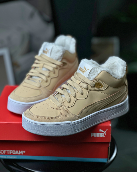 Puma Skye Demi Teddy Ws Yellow 381151-02 фото