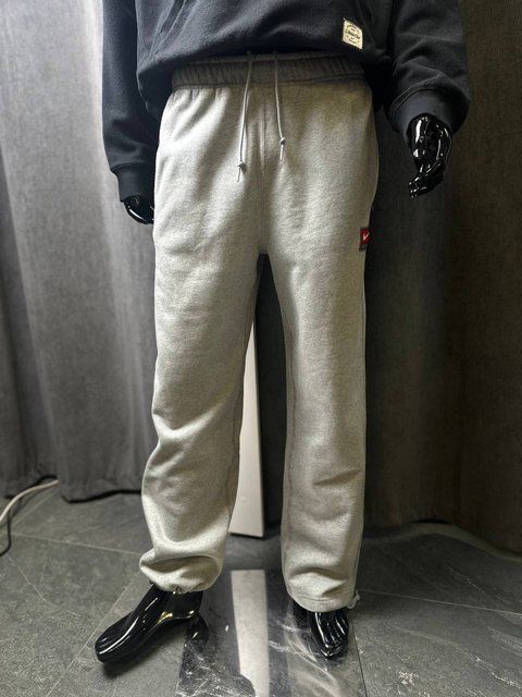 Штани Nike Fleece Open-Hem Trousers - Grey IO0675-063 фото