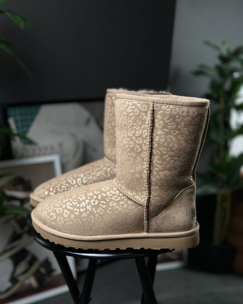 Ugg Boot Classic Short Snow Leopard 1113495 фото