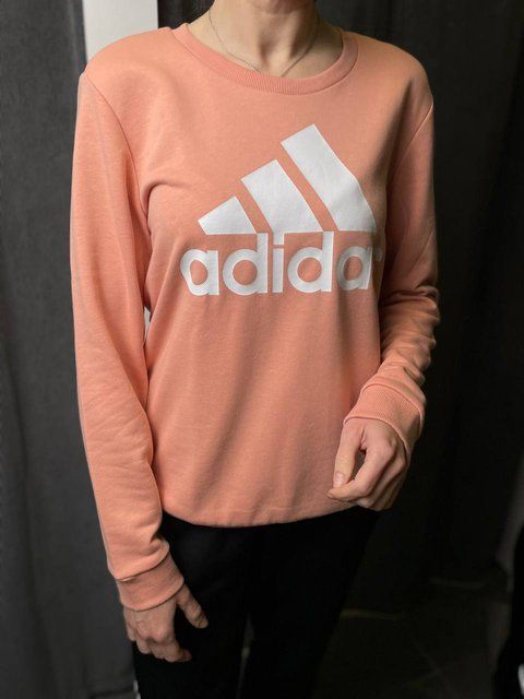 Adidas W Bl Ft Swt кофта рожева H07794 фото