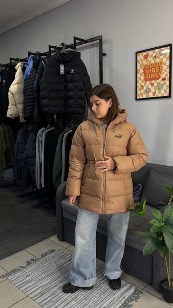 Пуховик Puma Style Hooded Down Jacket Brown 675368-85 фото