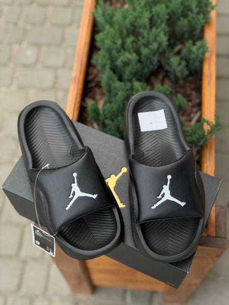 Тапочки Air Jordan Franchise Slide Black HF3263-001 фото