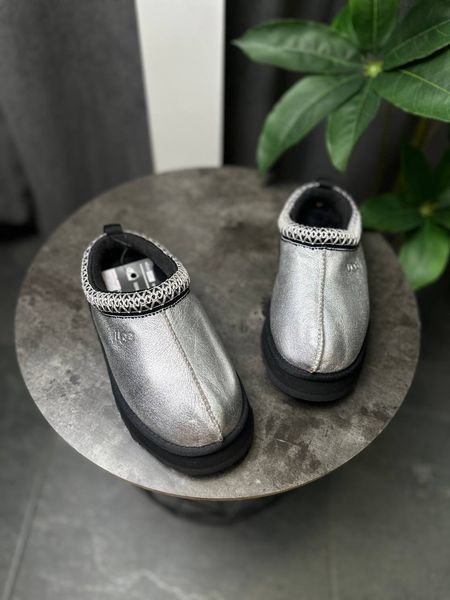 Ugg kids Tazz Leather Metallic Slipper 1143777K фото