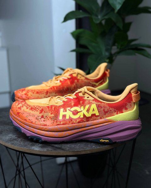 Hoka Men's Speedgoat 6 Wide Sherbet/Beet 1147830 SRBT фото