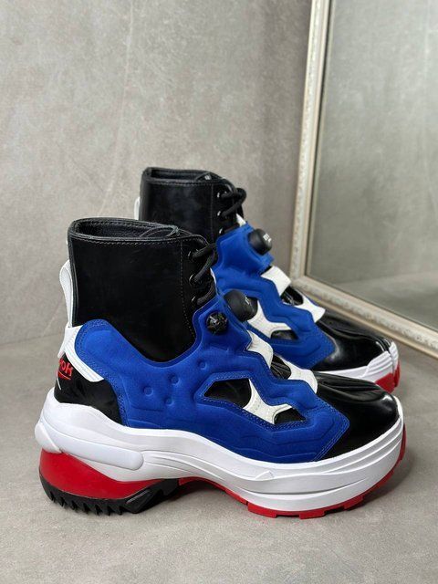 Reebok Maison Margiela x Reebok Instapump Fury Lo 'Red Blue Black' FZ0839 фото