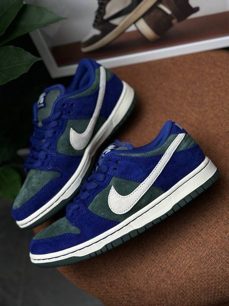 Nike Sb Dunk Low Pro Blue/Green HF3704-400 фото