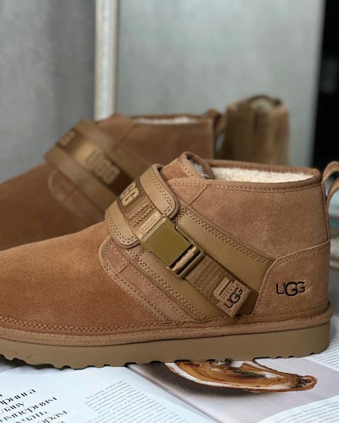 Ugg Neumel Snapback каштанові 1118570 фото