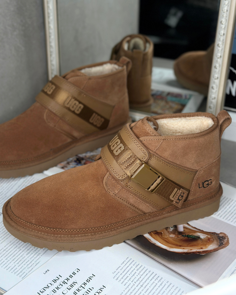 Ugg Neumel Snapback каштанові 1118570 фото