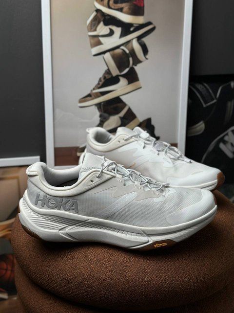 Hoka M Transport White 1123153 WWH фото