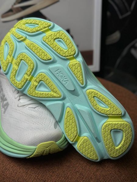 Hoka One One Bondi 8 D Wide 'Champagne White Sea Blue' 1127954 BDBSO фото