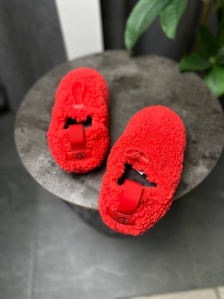 Ugg Plushy Slipper Hardwood червоні Ugg Plushy червоні фото