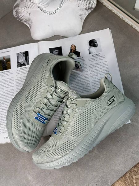 Skechers BOBS Sport Squad Chaos (color sage) SN 117209 sage фото
