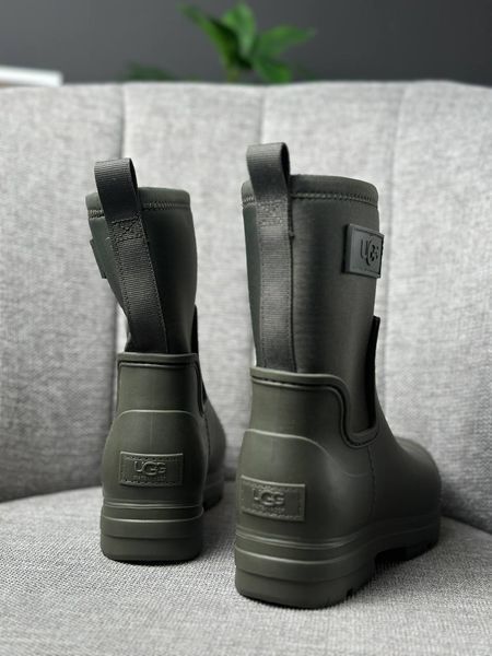 Ugg Гумові чоботи W Droplet Mid зелені 1143813 зелені фото