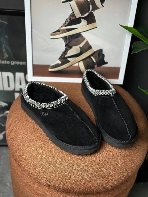 Ugg Tasman Slippers Black 5950 чорні фото