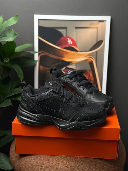 Nike Air Monarch IV Black 415445-001 фото