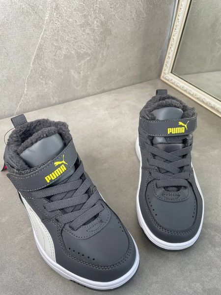 Puma Rebound Joy Fur kids 375479-04 фото