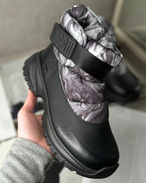 Ugg Yose Puff Marble Boot чорні/сірі 1123270 фото