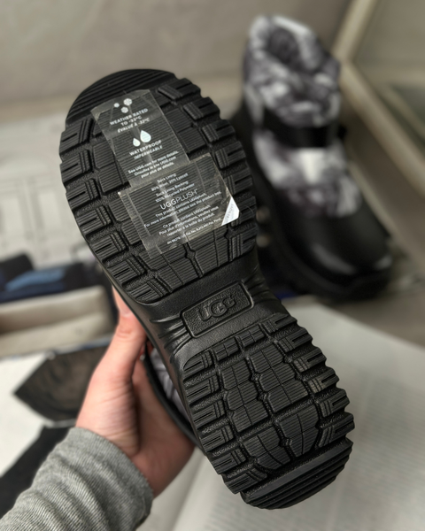 Ugg Yose Puff Marble Boot чорні/сірі 1123270 фото