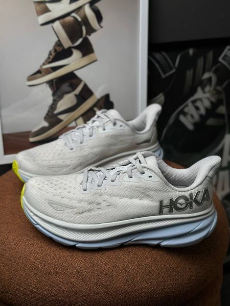 Hoka Clifton 9 Wide Nimbus Cloud Ice Blue 1132211 NCIW фото