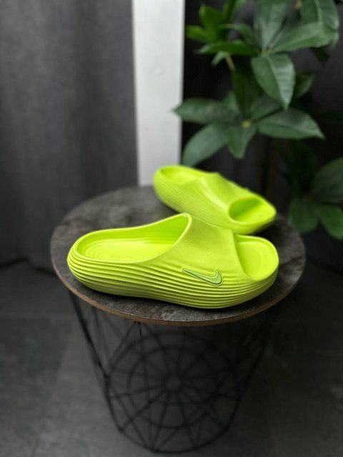 Тапочки Nike Reactx Rejuven8 Slide Green HV4479-701 фото