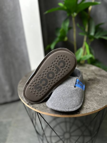 Crocs Kapcie Classic Slipper 'Grey Blue' 205349-0DA фото