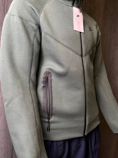 Кофта Nike Sportswear Tech Fleece Windrunner Green FB7921-338 фото