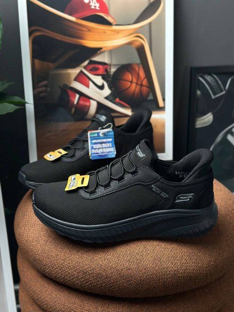 Skechers Slip-ins: BOBS Sport Squad Chaos SN 118303 BBK фото