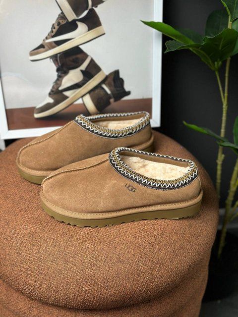 Ugg Tasman beige каштанові 5950 каштанові фото