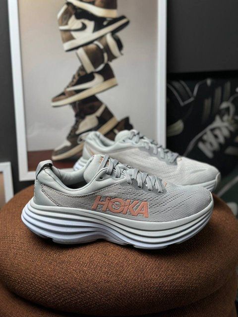 Hoka Bondi 8 Grey 1127952 HMLR фото