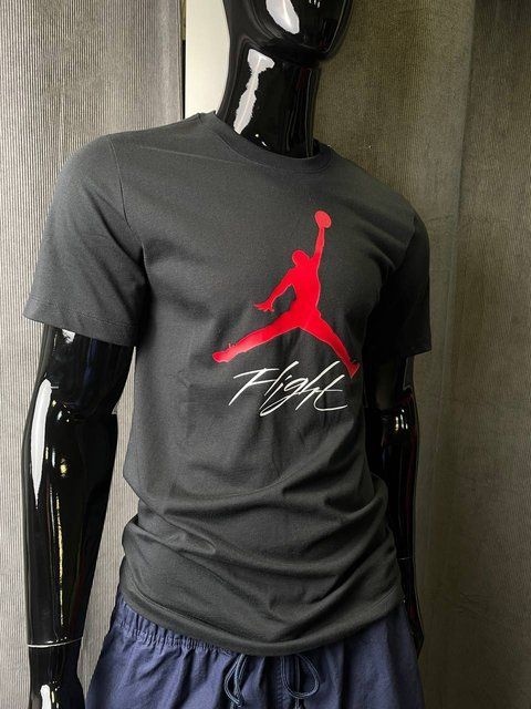 Air Jordan flight футболка чорна AO0664-010 фото