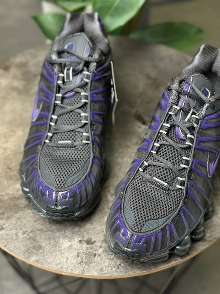 Nike Shox TL Dark Smoke Grey Court Purple IO4645-002 фото