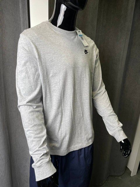 Nike Club longsleeve кофта сіра AR5193-063 фото
